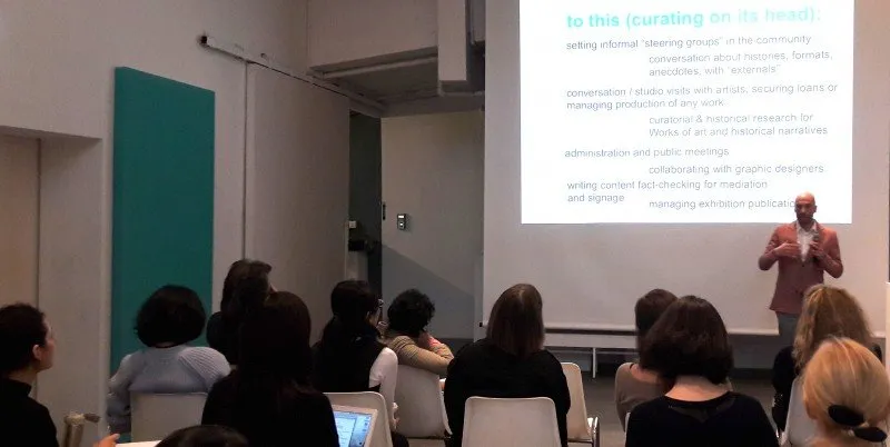 Curating and Social Change II: Talk and workshop by Alfredo Cramerotti at Connecting Spaces / University of Zurich Hong Kong