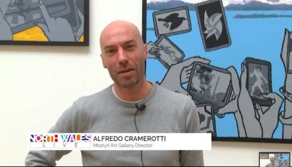 Alfredo Cramerotti on Derek Boshierâ€™s Exhibition | North Wales TV